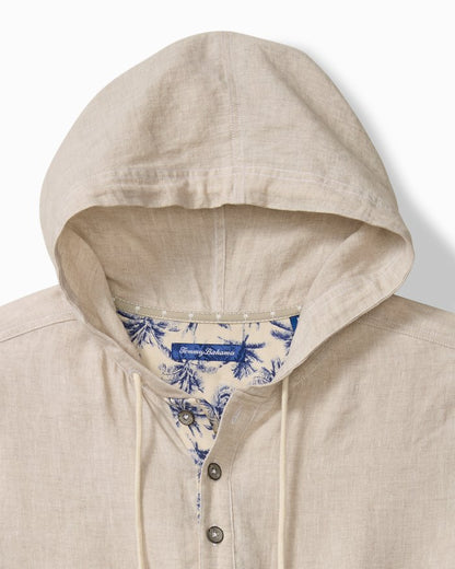 Desert Riviera Linen Baja Hoodie