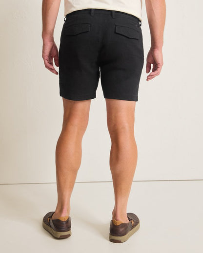 Beach Coast Stretch-Linen 7-Inch Shorts