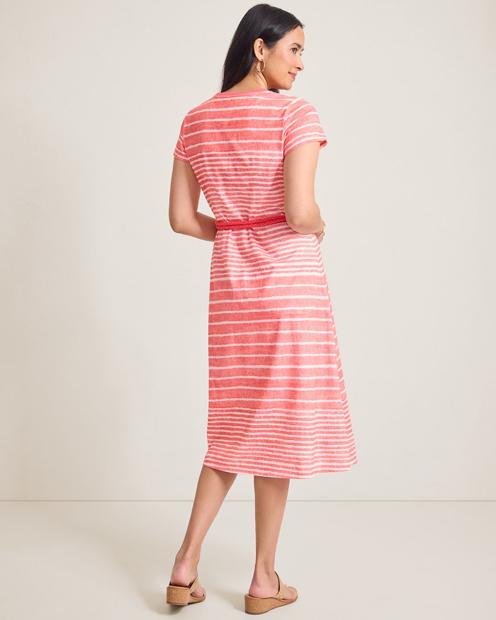 Coastal Chalet Midi Dress