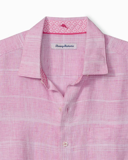 Paradisio Plaid Linen Shirt