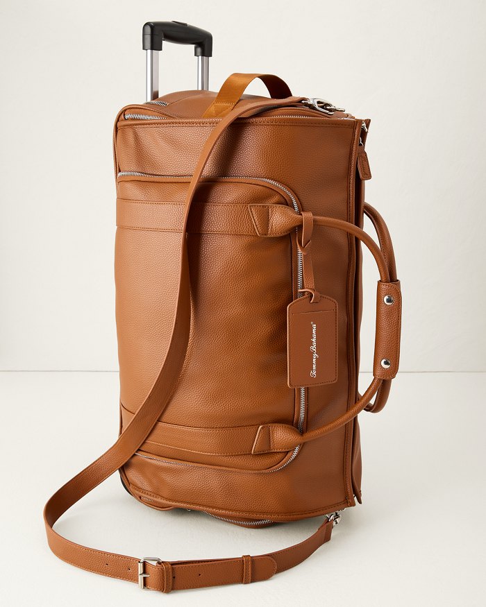 Brett Chestnut 2-In-1 Roller Garment Duffel Bag