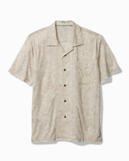 Big & Tall Vista Mar Leaf It To Me IslandZone  Camp Shirt