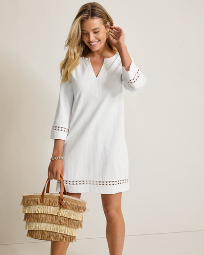 Sunset Harbor Long-Sleeve Dress