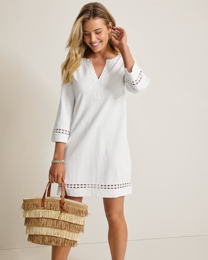 Sunset Harbor Long-Sleeve Dress