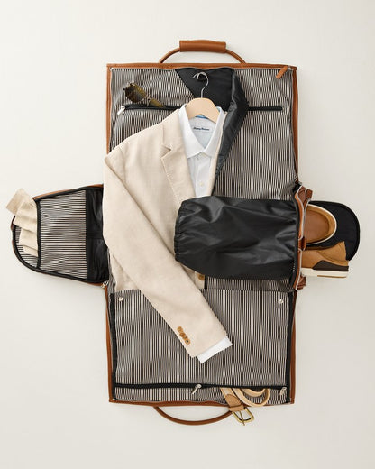 Brett Chestnut 2-In-1 Roller Garment Duffel Bag