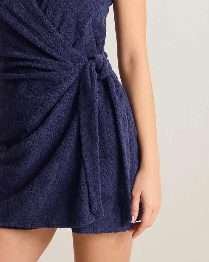 Textured Terry Beach Romper