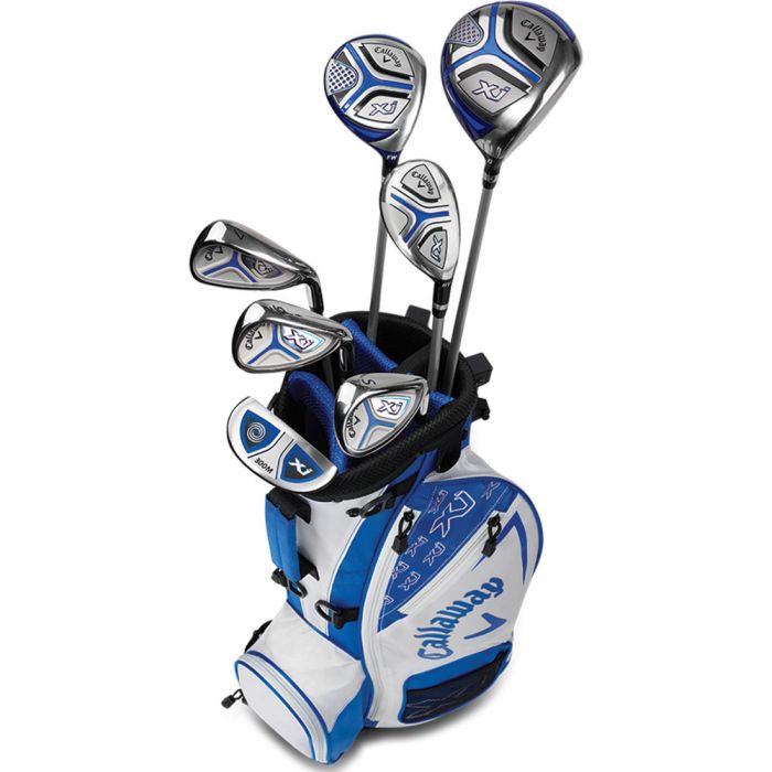 XJ-3 8-Piece Junior Package Set - White - (54-61")