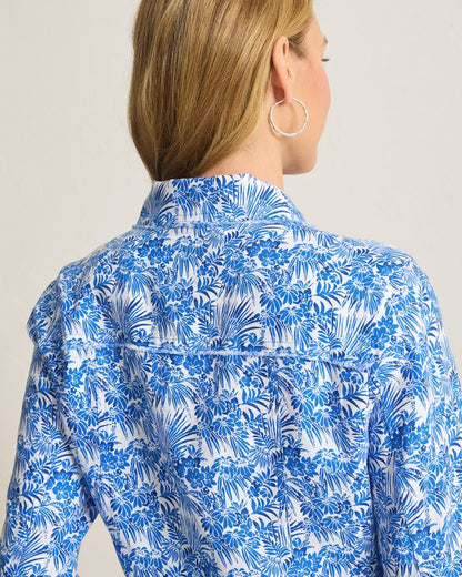 Two Palms Fantastic Fronds Linen Jacket