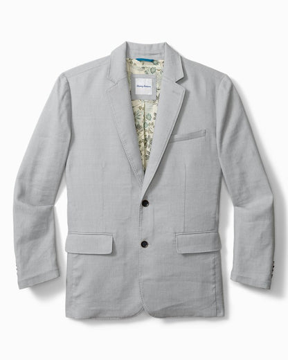 Latigo Beach Linen-Blend Blazer