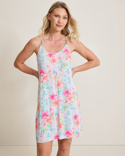 Jersey Sleeveless Short Sleep Dress