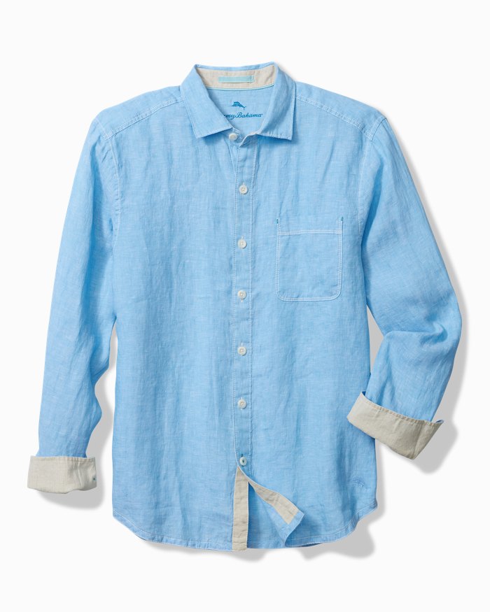 Paradise Breezer Linen Long-Sleeve Shirt