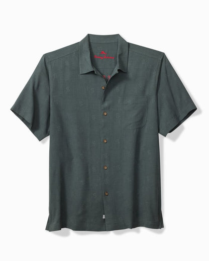 Big & Tall King of the Jungle Silk Camp Shirt