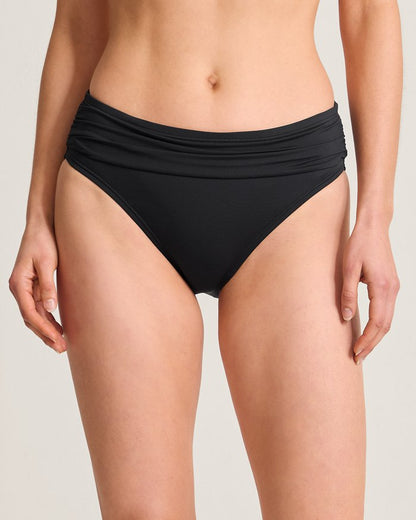 Pearl High-Waist Hipster Bikini Bottoms