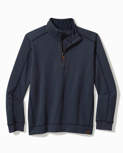 Big & Tall Ben & Terry Half-Zip Sweatshirt