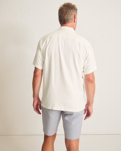 Maui Border Silk Camp Shirt