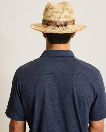 Crochet Raffia Packable Hat