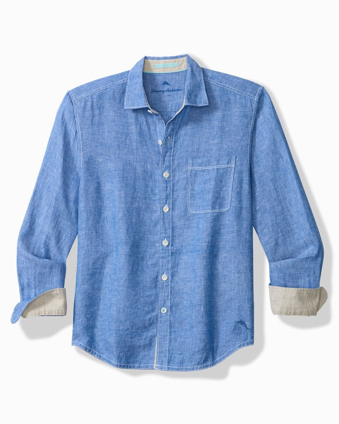 Paradise Breezer Linen Long-Sleeve Shirt