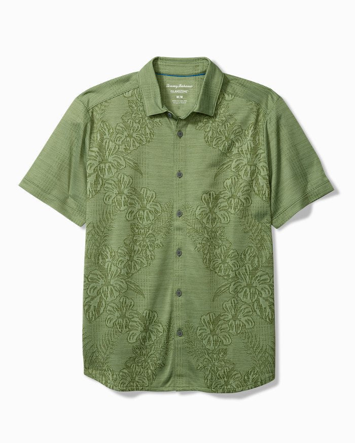 Palm Coast Cascade Vines IslandZone  Knit Shirt