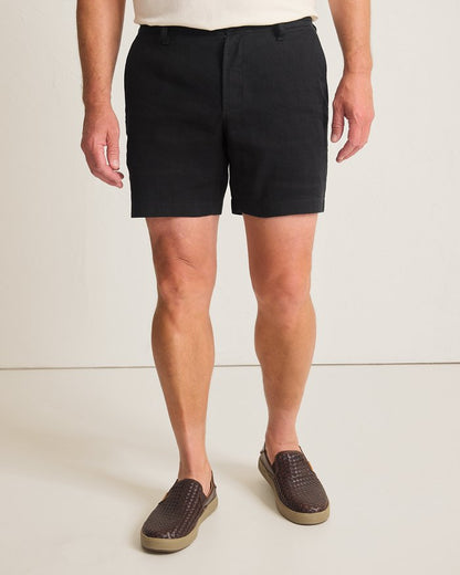 Beach Coast Stretch-Linen 7-Inch Shorts