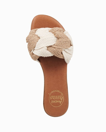 André Assous Nahala Knotted Raffia Featherweights™ Sandals