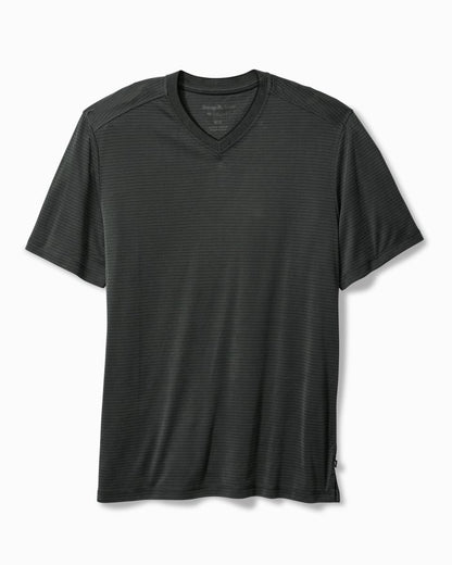 Bay Stripe V-Neck IslandZone  T-Shirt