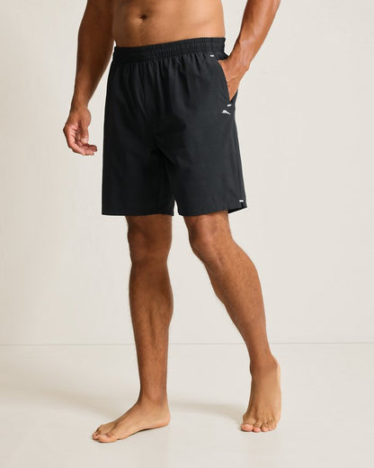 Huntington Bay E-Waist Hybrid 8-Inch Shorts