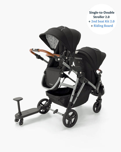 Single-to-Double Stroller 2.0